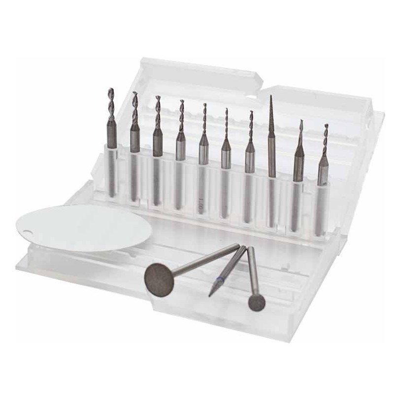Complete Set of Drill Points and Cutters (P128)
